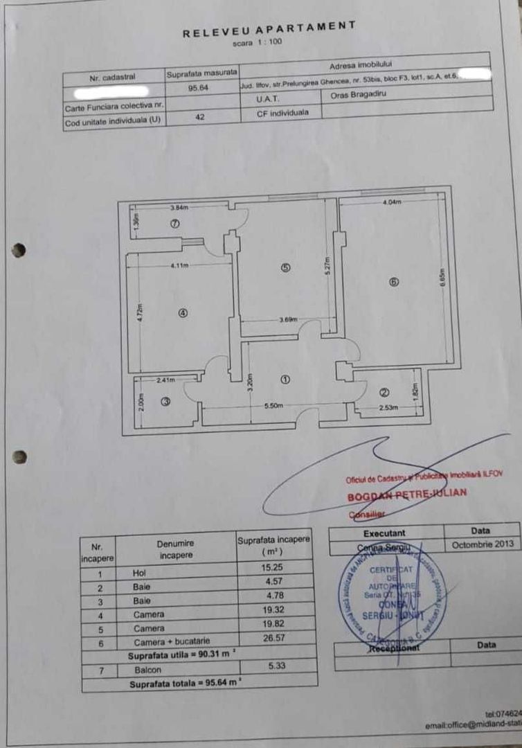 De vanzare apartament 3 camere 95 mp, Cartierul Latin - Poză 8