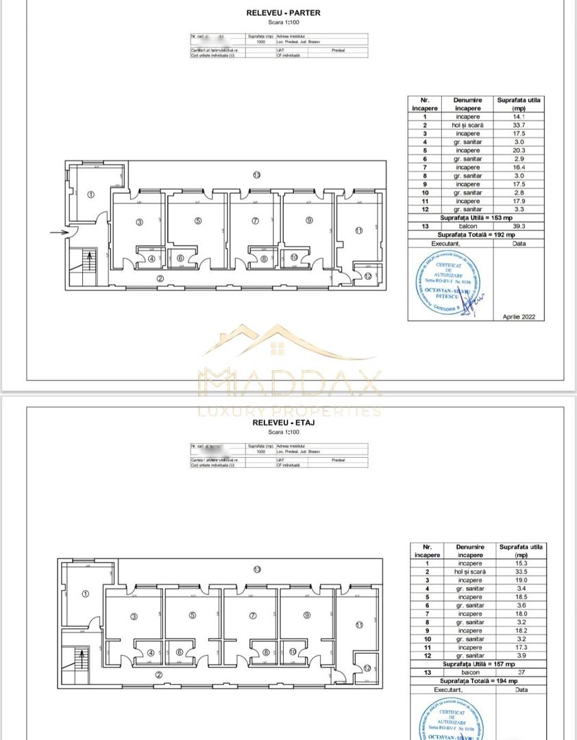 Pensiune Predeal *858mp *teren 1000mp - Schiță 5