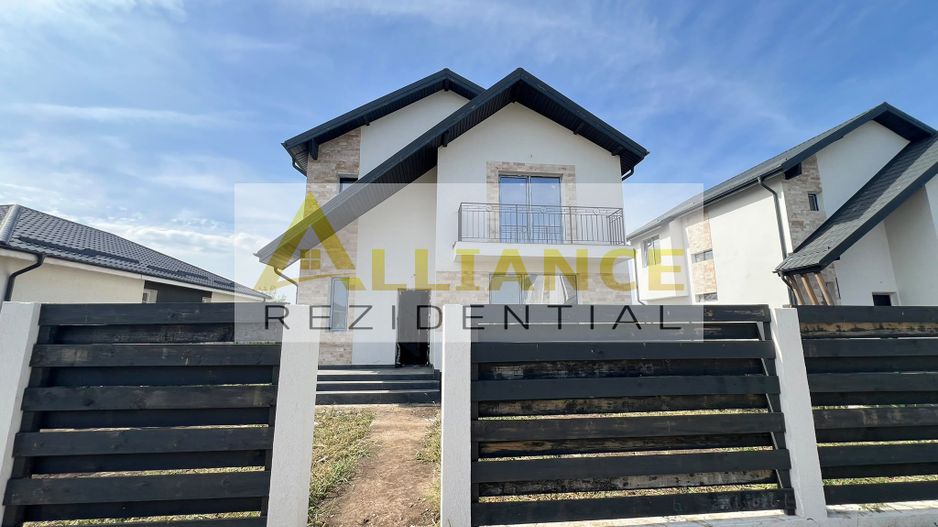 Vila de vanzare-4 camere-2 bai-Teren 350 MP - Poză 5