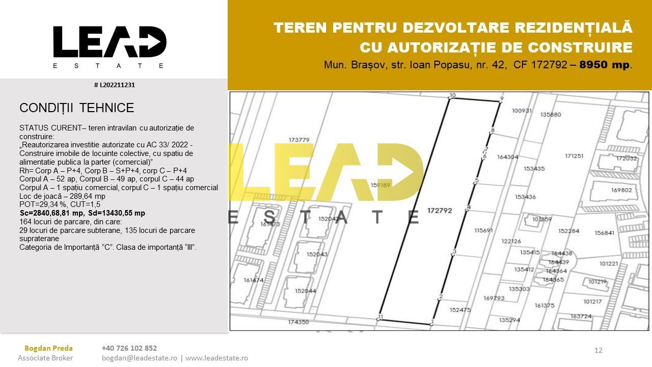 OPORTUNITATE INVESTITIE LOCUINTE COLECTIVE CU AUTORIZATIE DE CONSTRUIRE - Poză 11