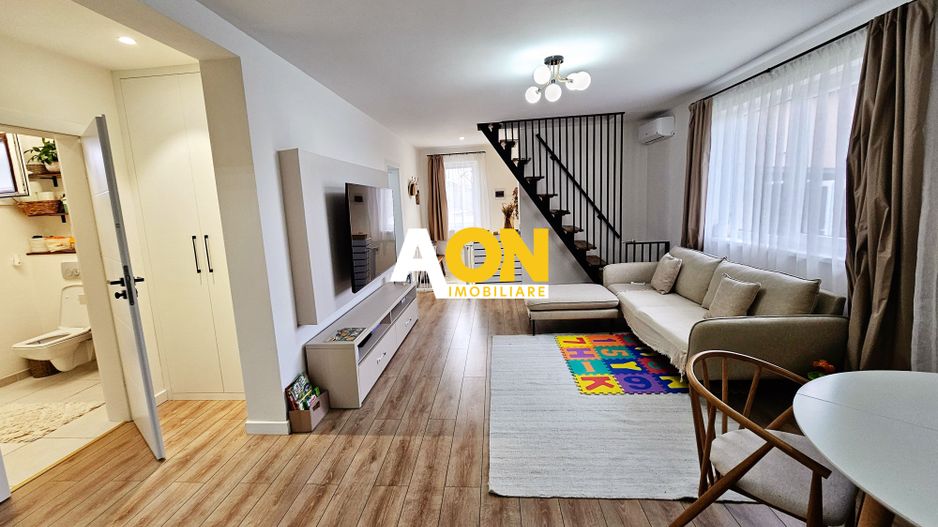 Casa noua, 3 camere + mansarda, mobilata, utilata, 342 mp teren - Poză 2