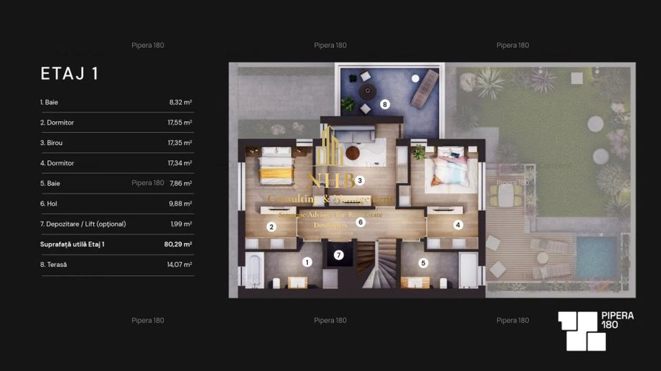 VILE DUPLEX LUX PIPERA | ULTRAMODERNE CU LIFT | 0 COMISION - Poză 23