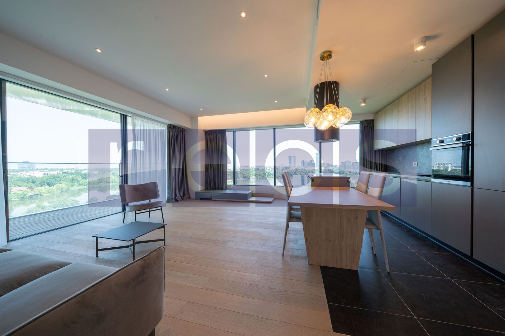 INCHIRIERE 3 CAMERE | ONE ELIADE | MOBILAT SI UTILAT LUX | VEDERE LAC - Poză 5