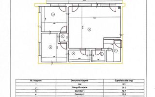 Apartament 3 camere, Bloc nou, Parcare inclusa, Jucu, COMISION 0 - Poză 2