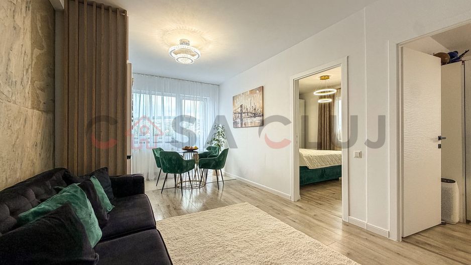 Apartament cu 2 dormitoare + living cu bucatarie open space - Poză 5