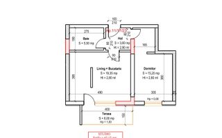 Ansamblu modern 8 minute Metrou Teclu Pallady Titan Ikea Decomandat - Schiță 2