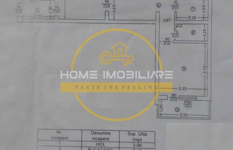 Apartment cu 4 camere / 91mp/ zona Tatarasi - Poză 6