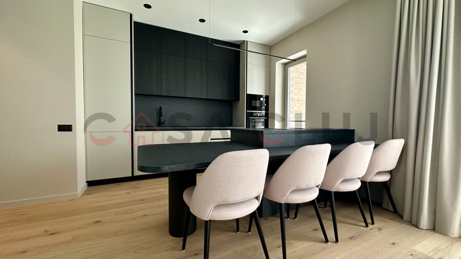 Apartament ultrafinisat, spatios. Parcare! Bloc Nou! Zona Fsega! - Poză 3