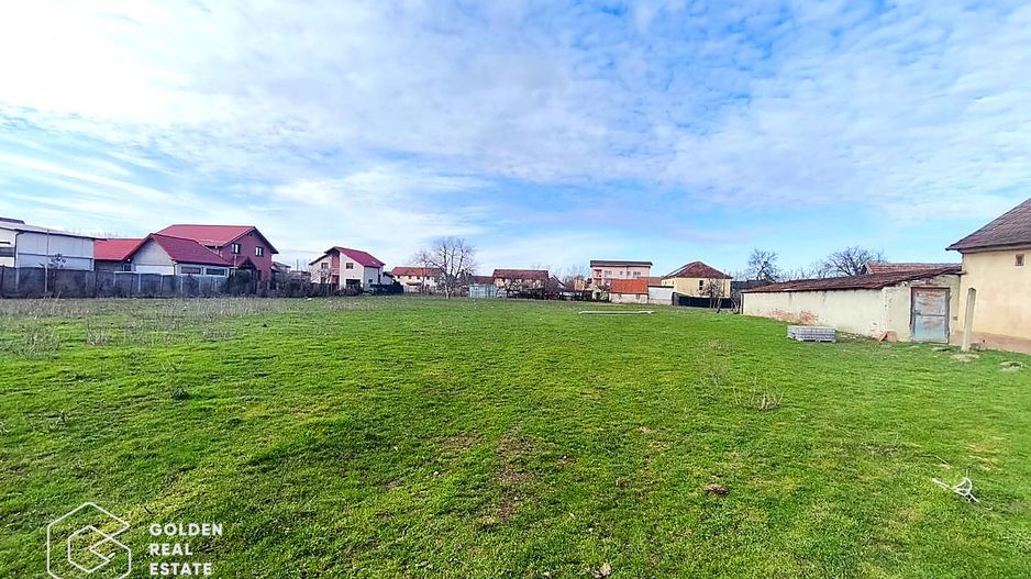 Teren intravilan 3621 mp în Giroc, front 33 ml, PUZ aprobat, ideal investiție - Poză 1