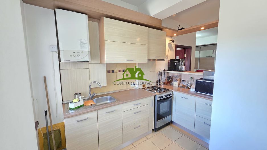 AP. 95mp la Et.2 cu 3 camere si 2 balcoane -complet utilat-zona Nord - Poză 10