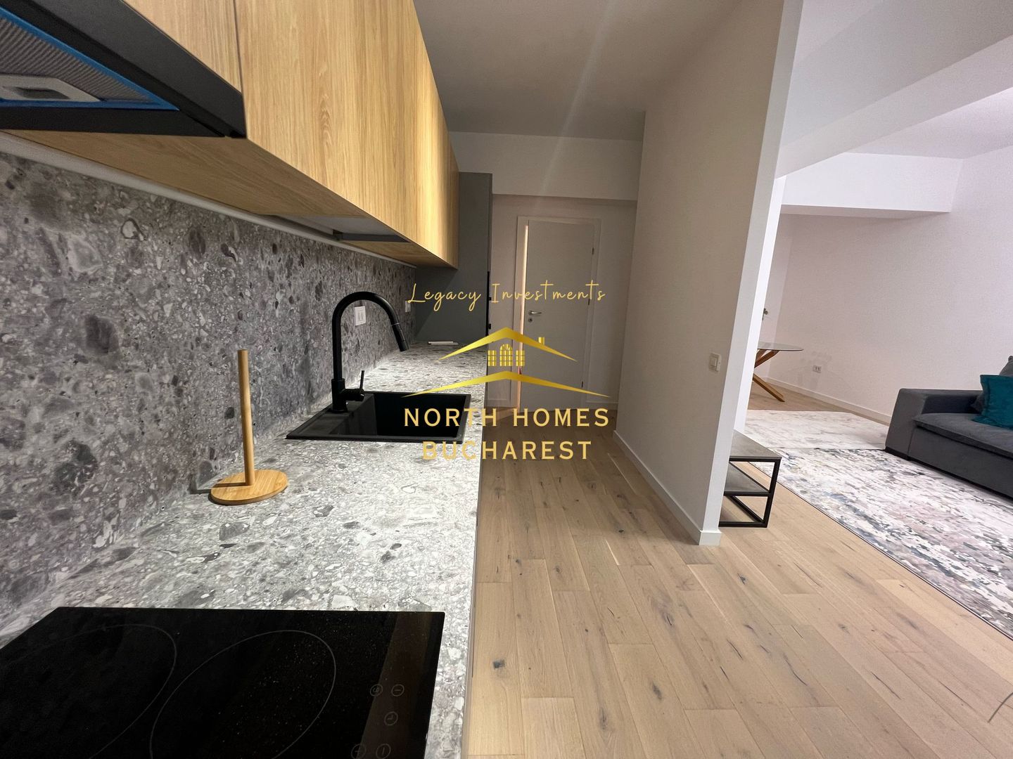 Apratament de inchiriat -2 camere-FIRST ESTATES PIPERA -PARCARE - Poză 12