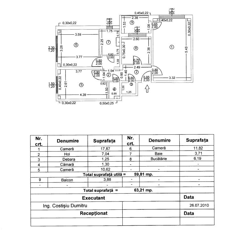 3 Cam Militari–Lujerului-Metrou-Parc Tudor Vladimirescu - De renovat - Schiță 17