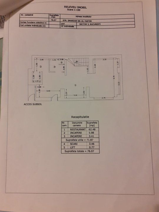 BRASADAS închiriază sp. comercial 135mp in centrul istoric. - Poză 4