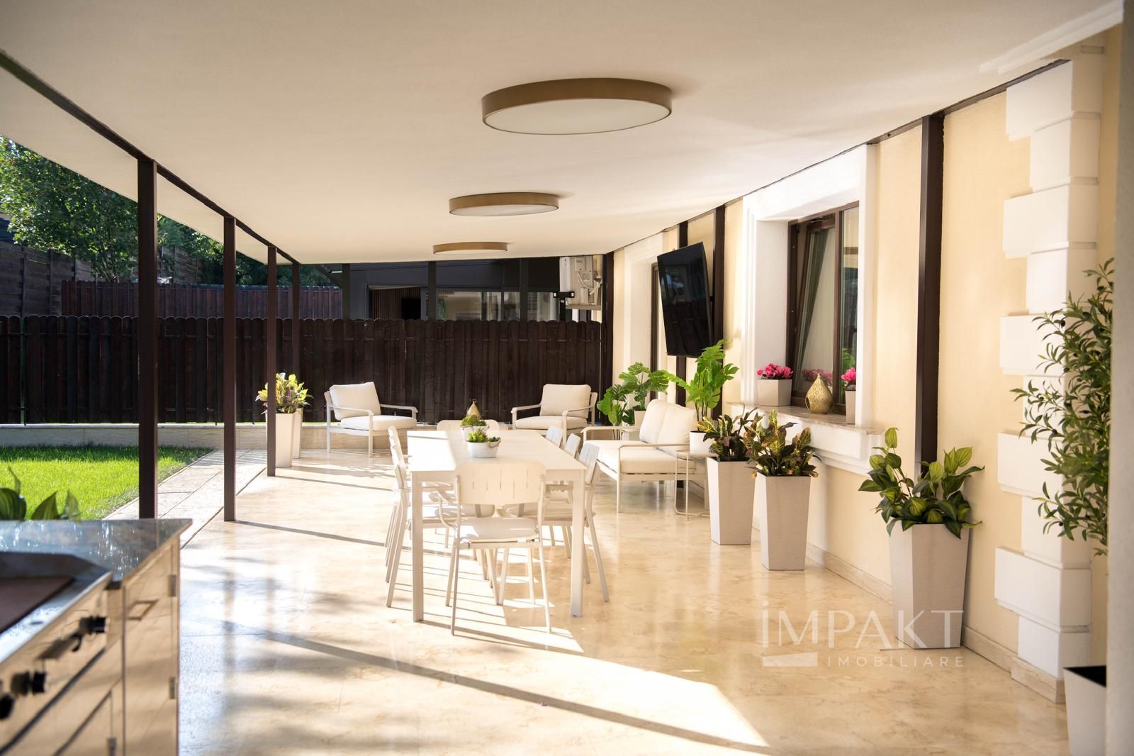 Casa de lux cu piscina, 5 camere, Borhanci – inchiriere - Poză 4