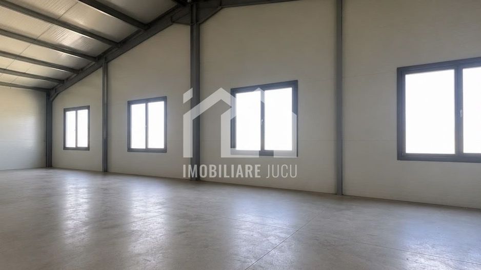 Hală de închiriat – 200 mp | Jucu de Mijloc - Poză 1