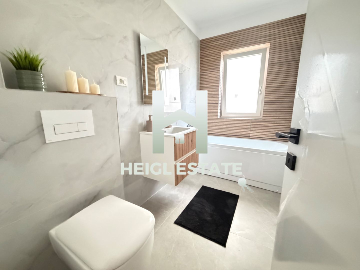 Apartament mobilat cu 2 camere si gradina in zona Braytim - Poză 10