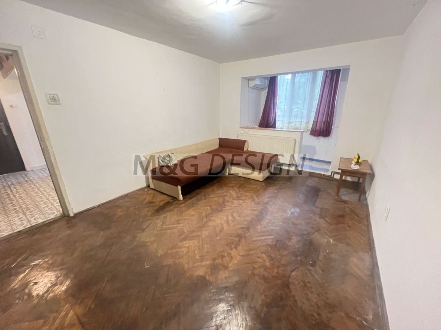 2 camere Girocului parter cu centrala si balcon - Poză 3