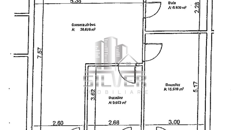 Apartament cu 3 camere+terasa de 13 mp! - Poză 4