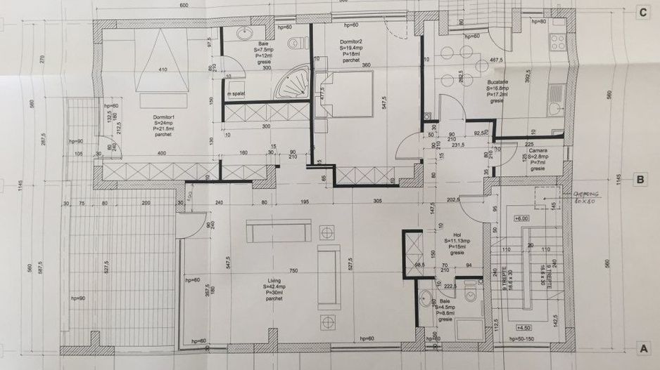 Parter in vila 4 camere || lux cu gradina proprie || OMV Petrom City - Poză 18