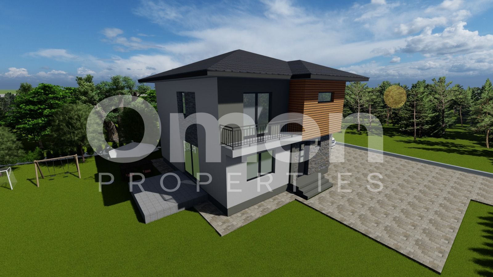 Casa la rosu 5 camere, 119 mp utili de vanzare in Ocolis - Poză 4