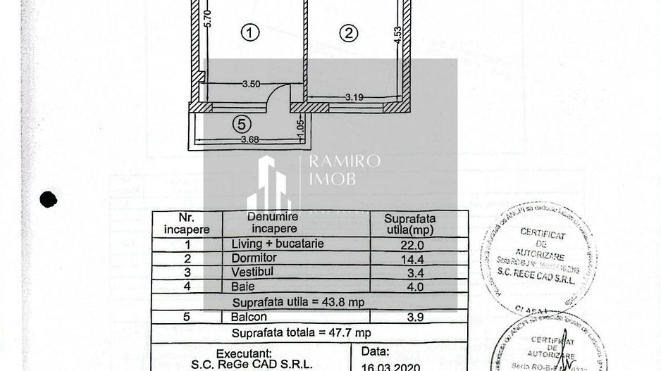 APARTAMENT 2 CAMERE decomandat / SECTOR 3 - Poză 9