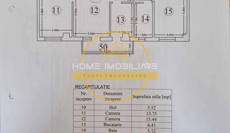 Etaj 3 din 6/Apartament 3Camere mobilat&utilat+Loc de parcare Bloc Nou zona CUG! - Poză 6