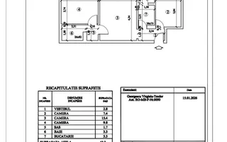 Apartament spatios cu trei camere, Brancoveanu, 75.000€ - Poză 15