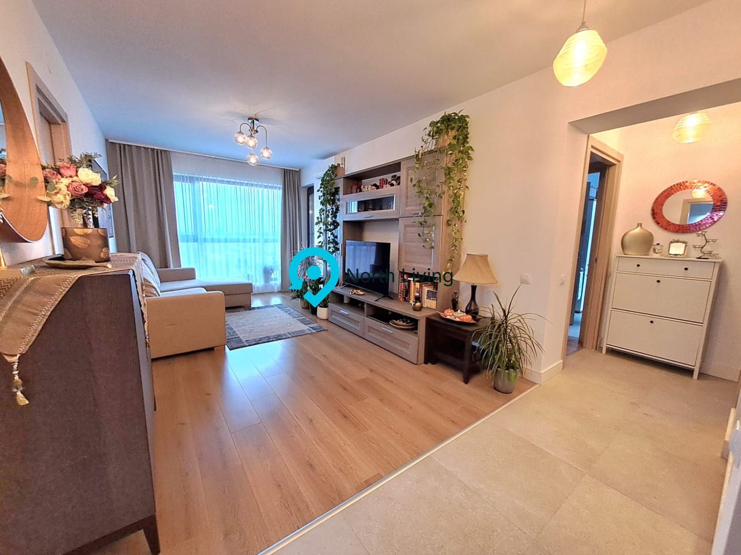 Apartament  3 camere, 75 mp, Onix Park North – Pipera, balcon 7 mp - Poză 5