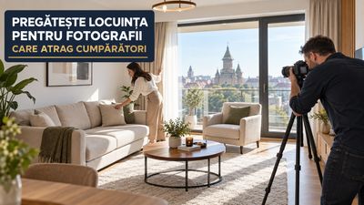 Cum pregatesti locuinta pentru fotografii care atrag cumparatori