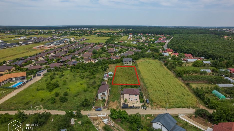 Teren construibil Balotesti, Str. Orhideelor,  1240 mp - Poză 7