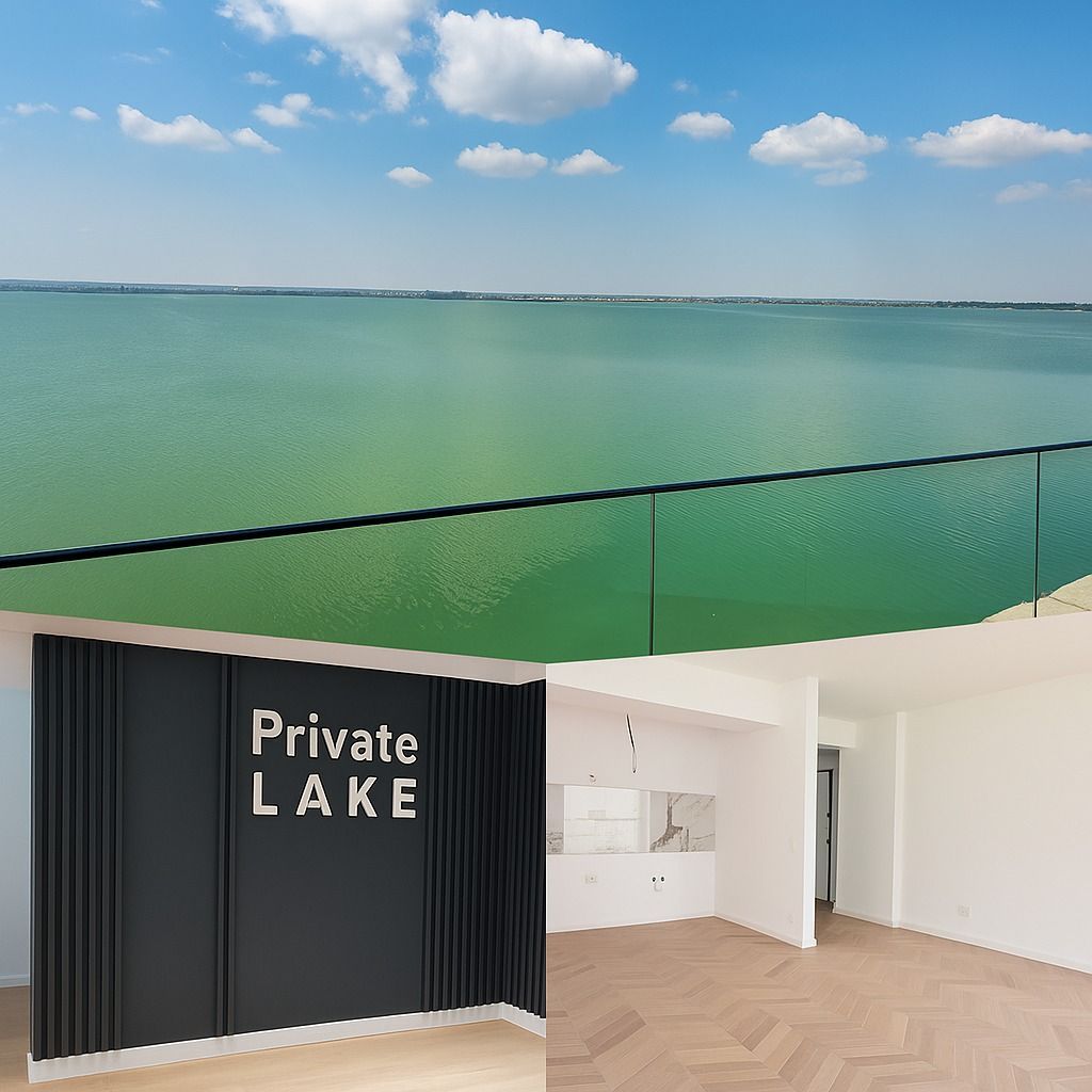 2 camere cu vedere frontala lac – Private Lake Mamaia - posibilitate esalonare - Poză 1