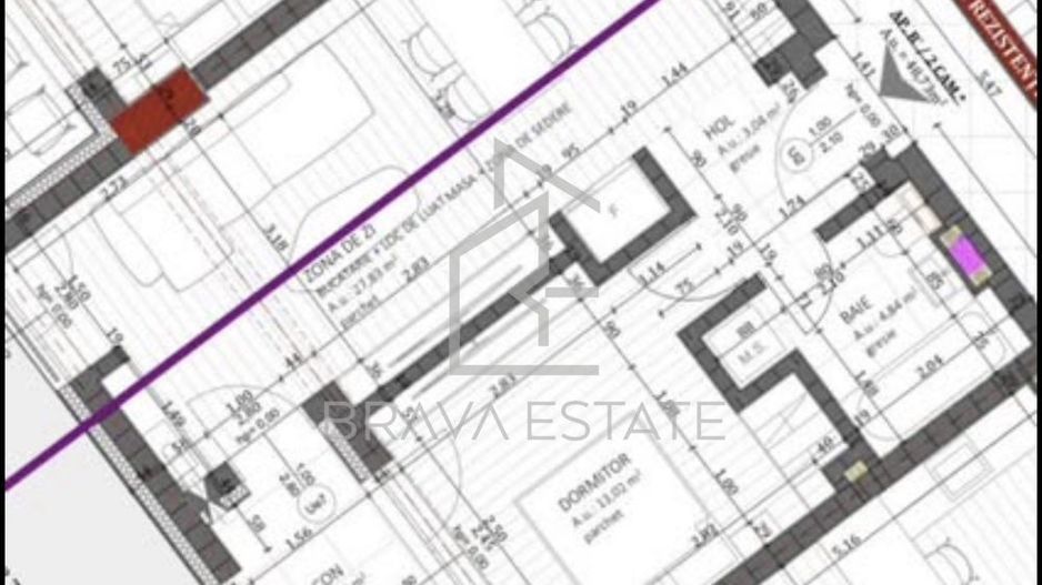 Apartament de vânzare, 49 mp, etaj 1, 2 camere , zona Vivo, Florești - Poză 3