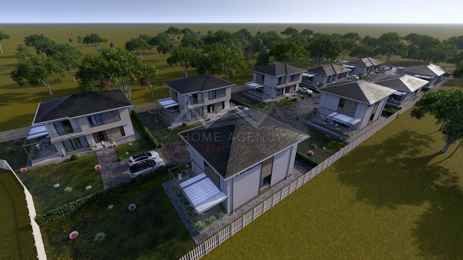 Teren de vânzare în Corbeanca – 4.506 mp | Proiect aprobat 9 case individuale - Poză 1