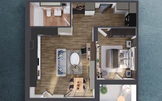 Apartament semidecomandat în ansamblu nou! - Poză 3
