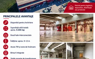 Hala productie & depozitare 9317mp / 1500mp / 3000mp | Pallady – Teclu - Poză 22