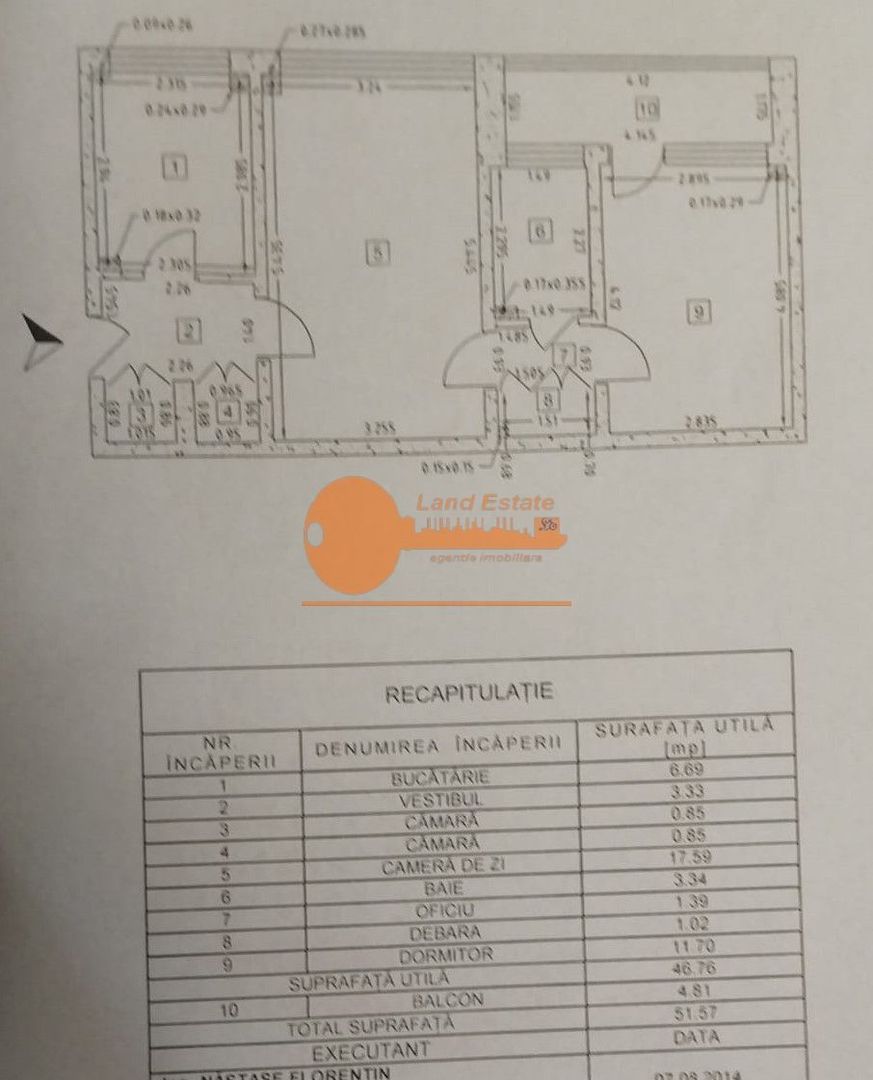 Apartament 2 camere –  metrou Iancului - Schiță 2