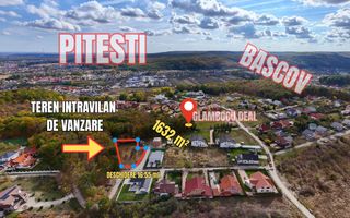 Teren Bascov-Glamboc 400 mp, langa padure,toate utilitatile - Poză 5