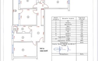 Apartament 4 camere renovat, 79 mp cu logie, Vasile Aaron, Sibiu - Poză 11
