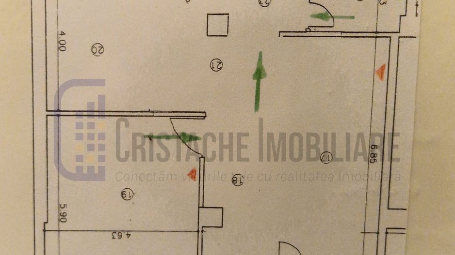 Spatiu comercial, 100 mp, 3 camere, centrala proprie, langa Biharia Office - Poză 5