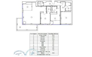 4 CAMERE || VIEW SPECTACULOS UpSite || FLOREASCA+boxa si loc de parcare incluse - Schiță 25