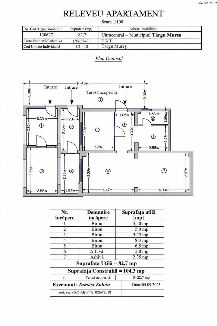 Clădire ultracentrală – Târgu Mureș, str. Mihail Kogălniceanu - Poză 7