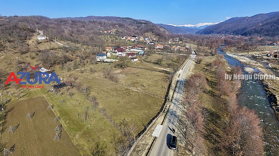 Teren 2500 mp în natură, Valea Bratia, priveliște spre munți - Poză 7