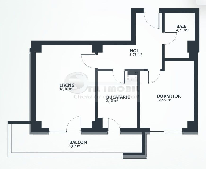 BLOC NOU! Ap. cu 2 camere decomandat Tatarasi 61 mp 114220euro+TVA - Poză 8