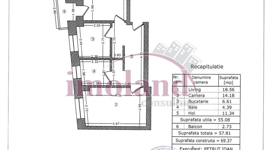 Apartament spre vanzare 2 camere 58 mp decomandat nou – Sisesti / Lacul Grivita - Poză 14