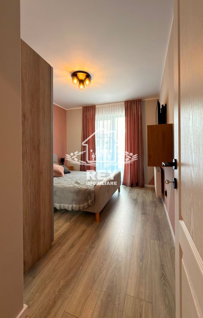 Apartament de închiriat 2 camere|Doamna Stanca|Selimbar|Nou|Parcare|Balcon - Poză 5