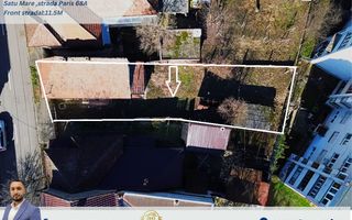 Teren 359MP Strada Paris+Casa care necesita Renovare sau Demolare - Poză 1