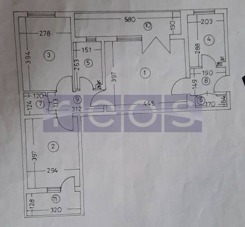 DE VANZARE AP 3 CAMERE 71 MP LUJERULUI | SEMIDECOMANDAT | METROU - Schiță 10