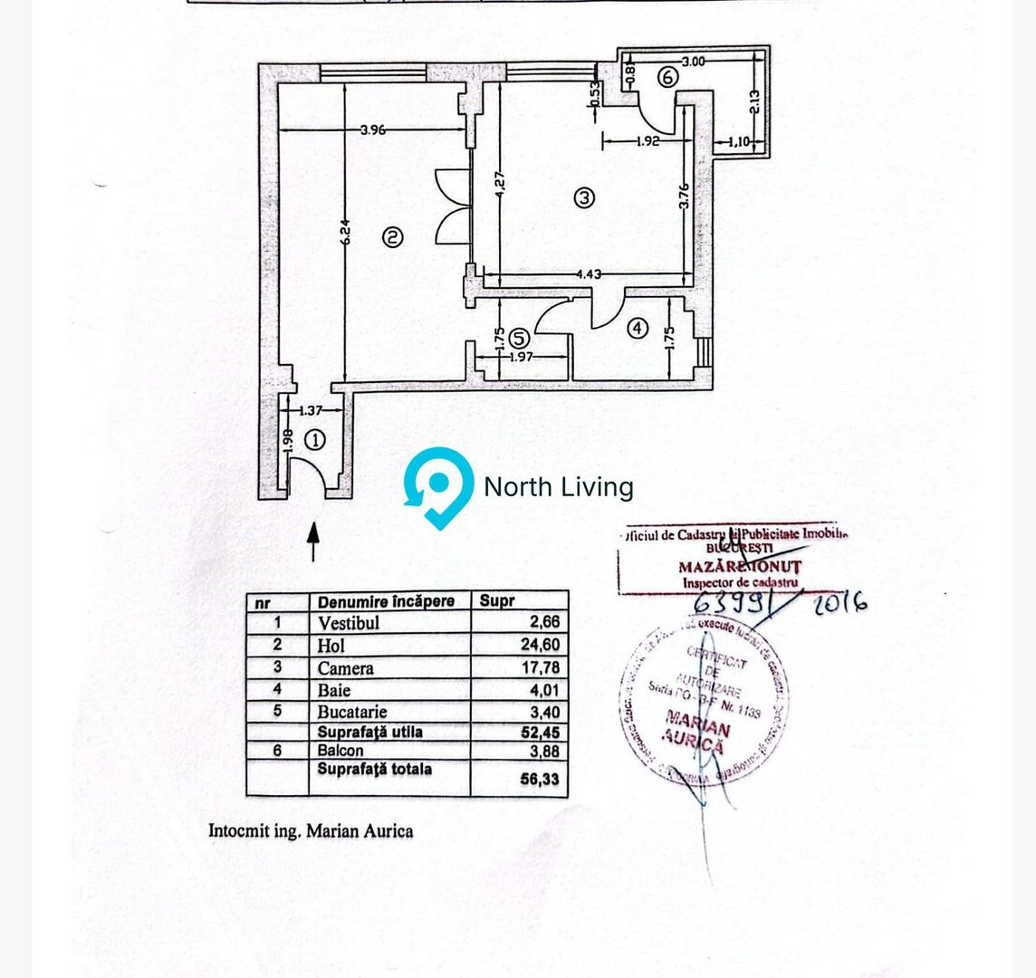 OCAZIE APARTAMENT CU LICENTA AIRBNB NORTH LIVING 100% CENTRUL ISTORIC - Poză 16