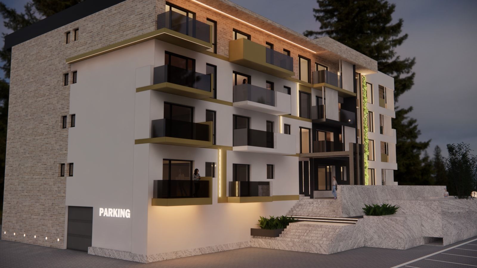 Apartamente in bloc NOU cu 2cam,str.Livezeni,lift, garaj - Poză 2