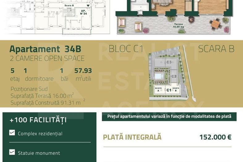 Vânzare, apartament, 2 camere, zona Torontalului, Timișoara - Poză 8